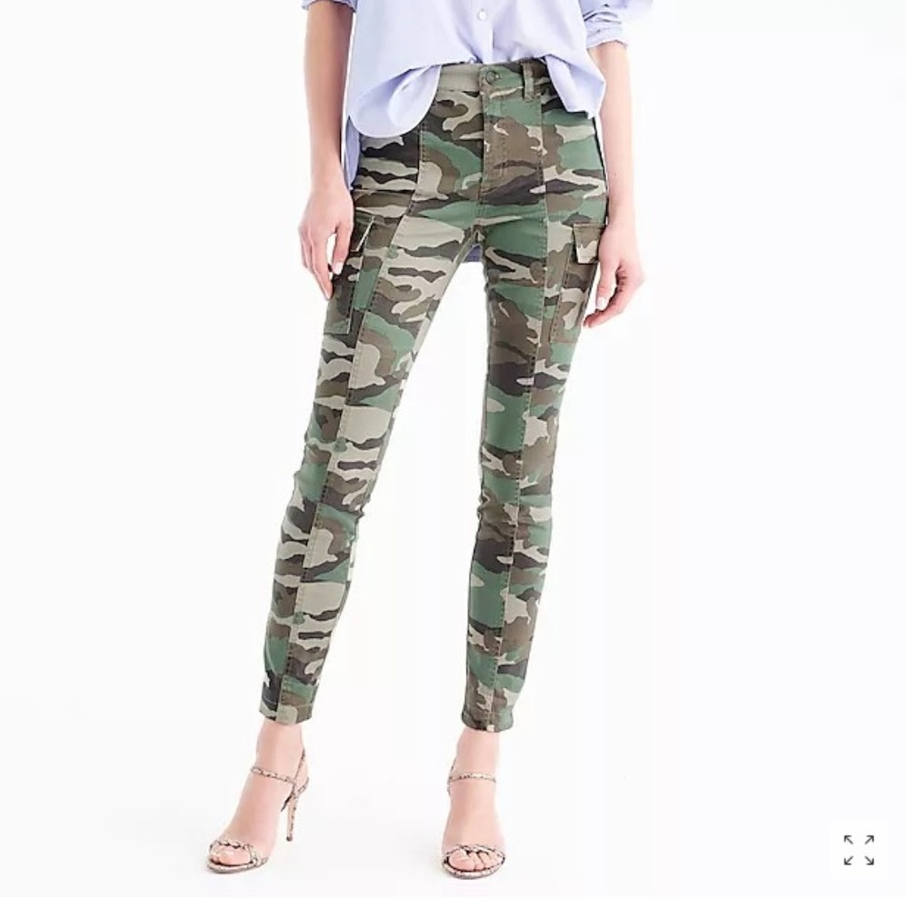 NWT Camo Toothpick Pants